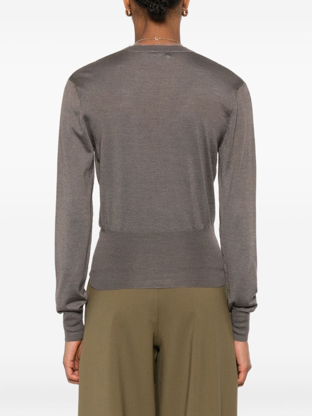 FENDI Cashmere V-Neck Sweater for Women