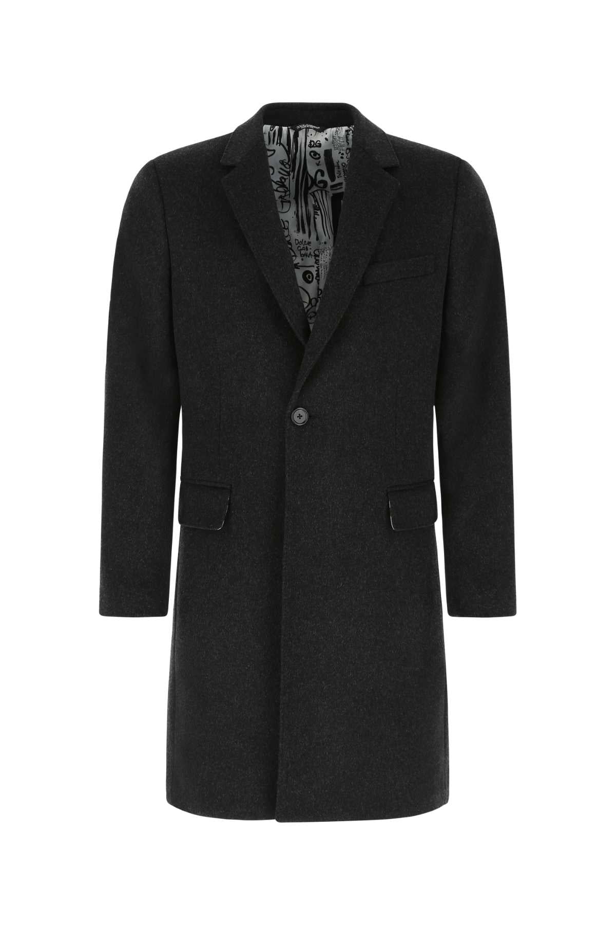 DOLCE & GABBANA Wool Blend Jacket for Men - Fall & Winter Collection