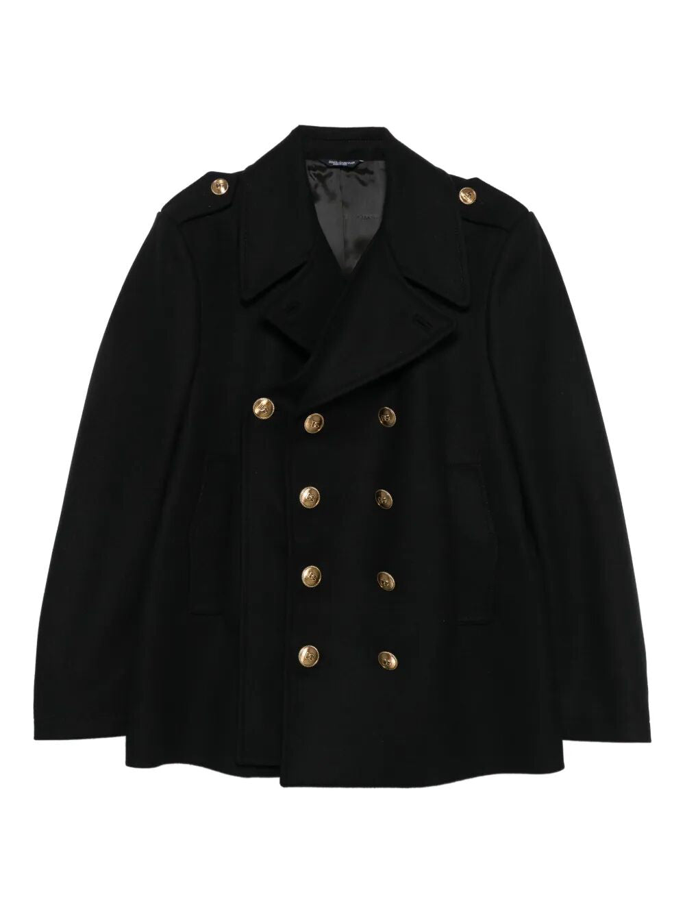 DOLCE & GABBANA Double-Breasted Peacoat