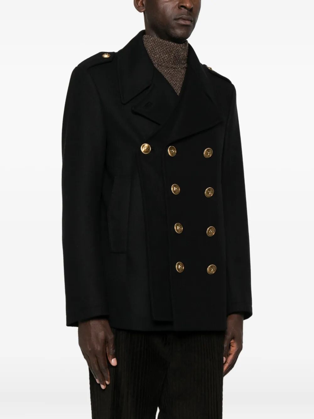 DOLCE & GABBANA Double-Breasted Peacoat