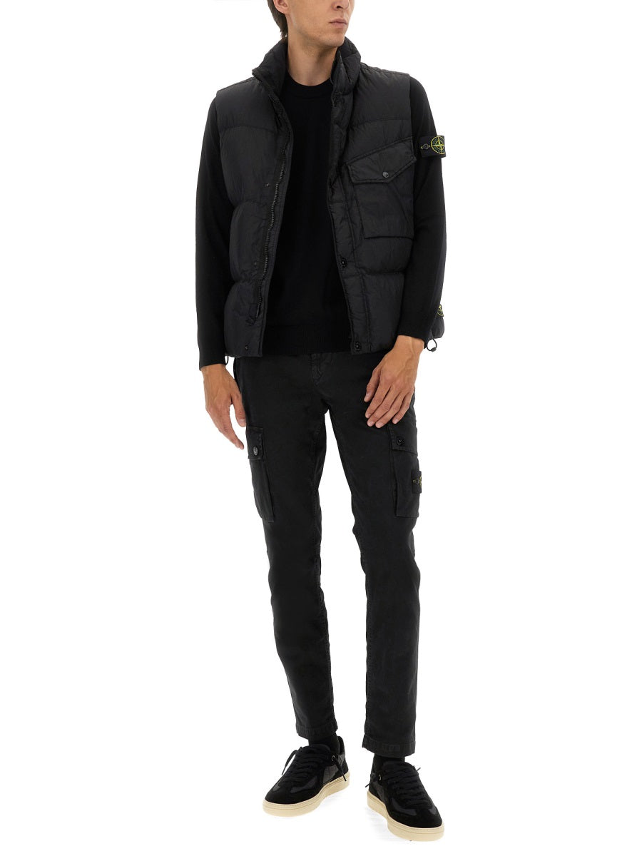 STONE ISLAND Quilted Down Vest for Men