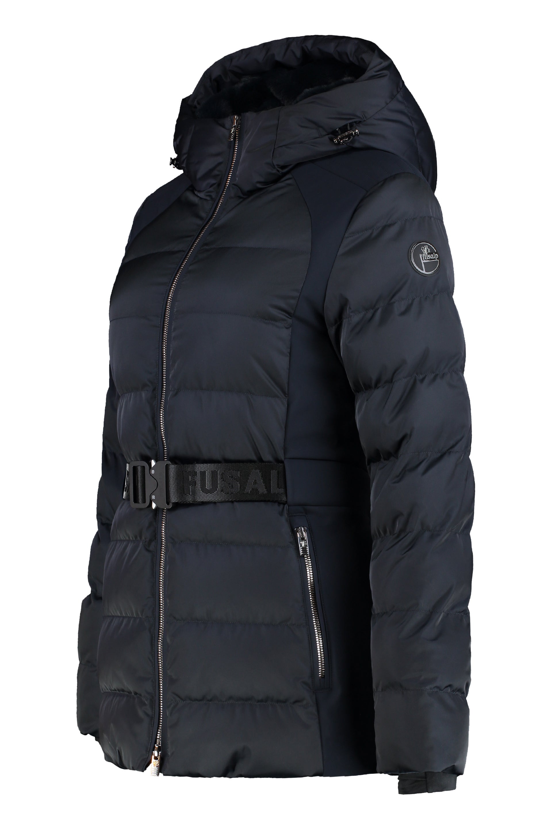 FUSALP Women's Padded Ski Jacket with Removable Belt