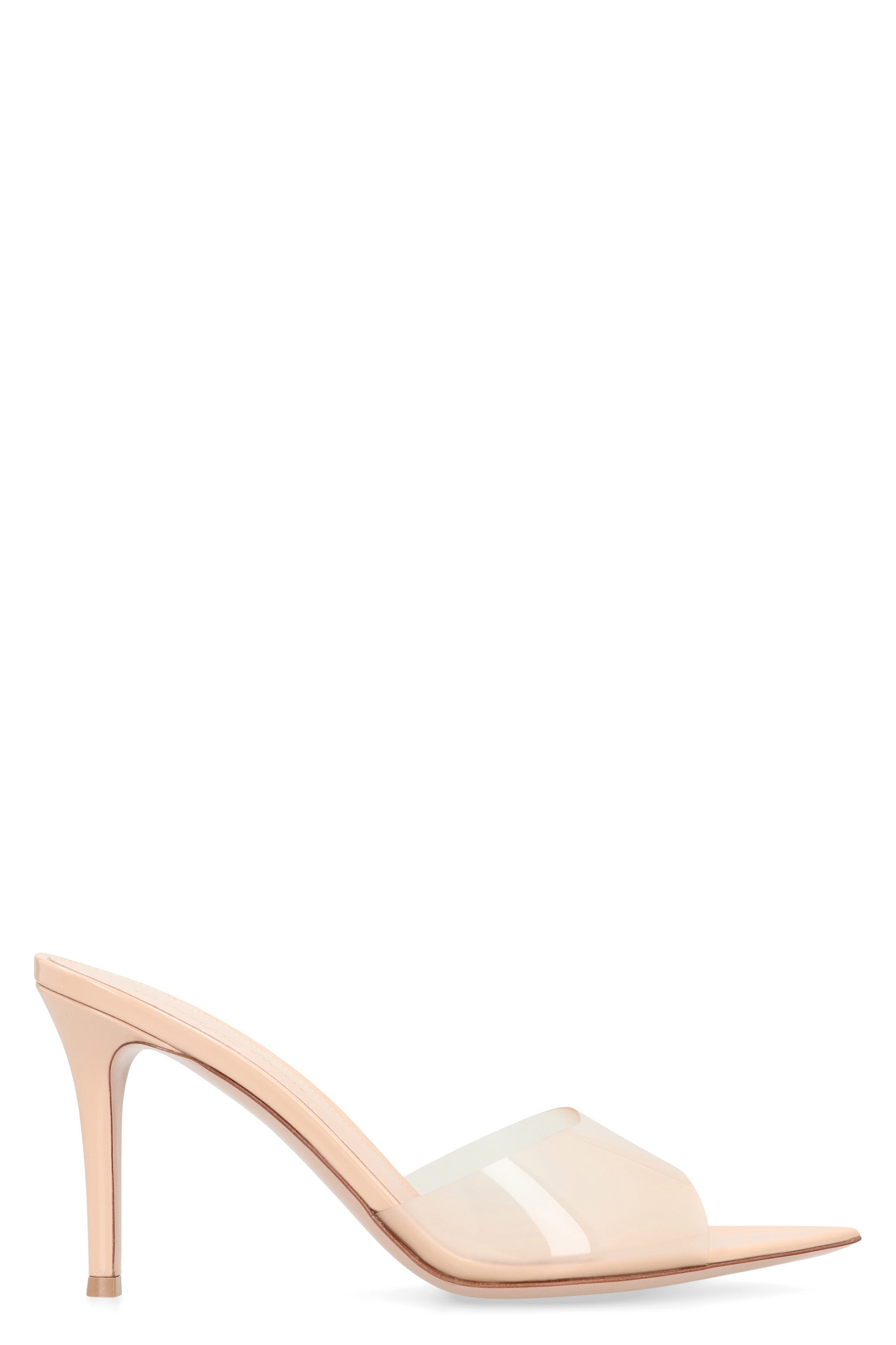 GIANVITO ROSSI Pointed Toe Open-Toe Flat Sandals