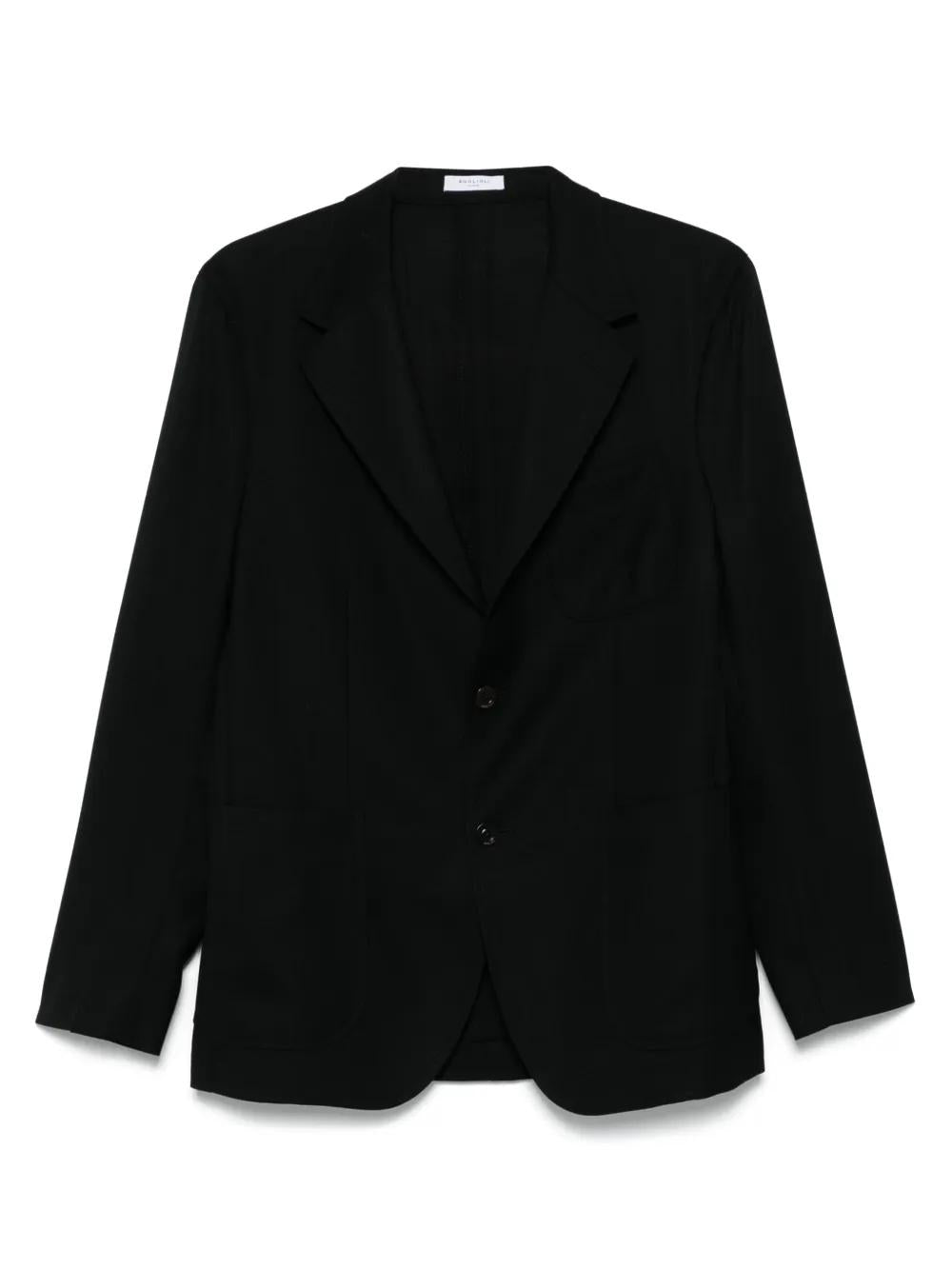 BOGLIOLI Wool Single-Breasted Jacket - Men's
