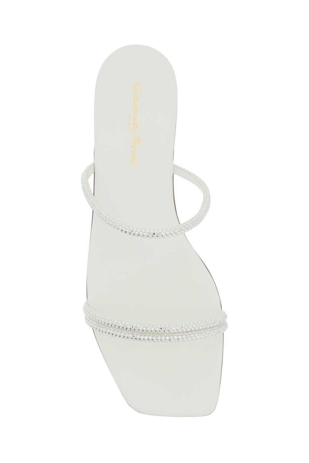 GIANVITO ROSSI Luxurious Rhinestone Cannes Sandals