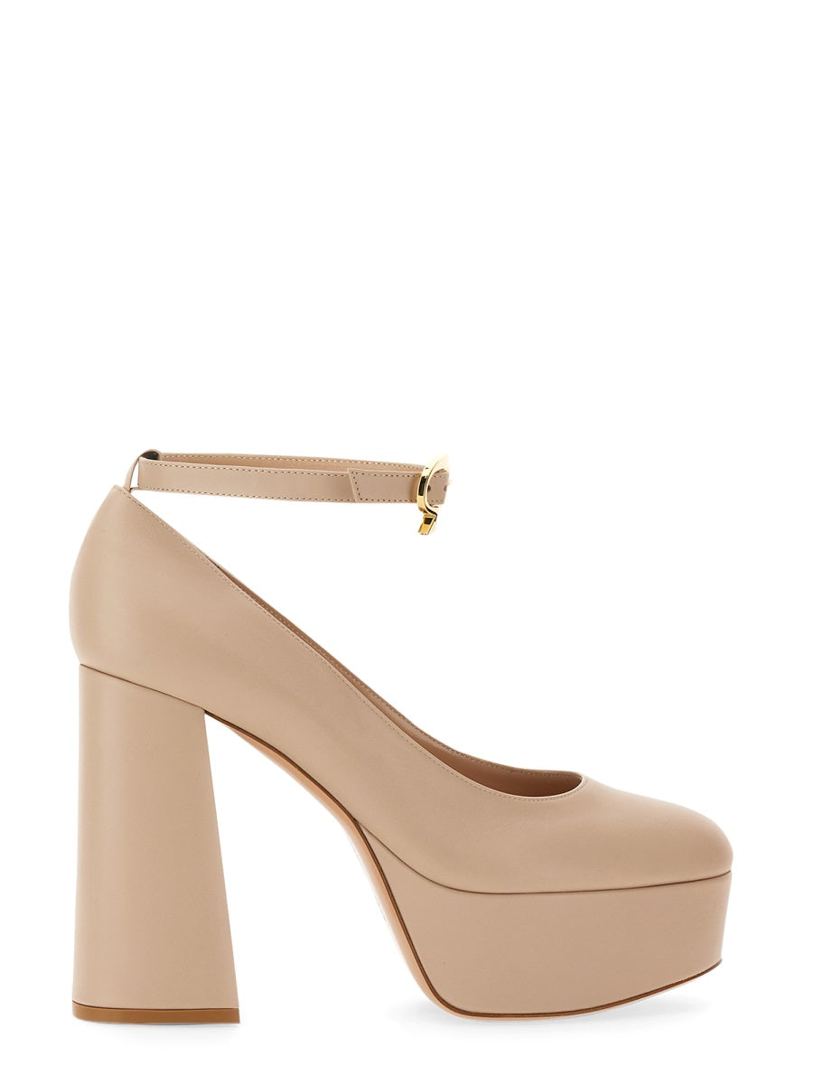 GIANVITO ROSSI 12 cm Elegant Pointed Pumps