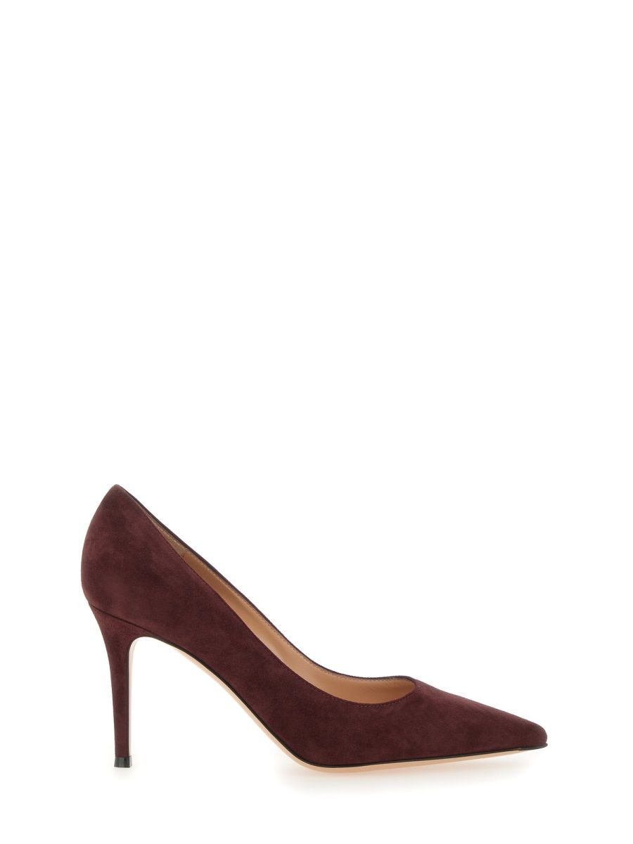 GIANVITO ROSSI Velvety Suede Royale Pumps for Women