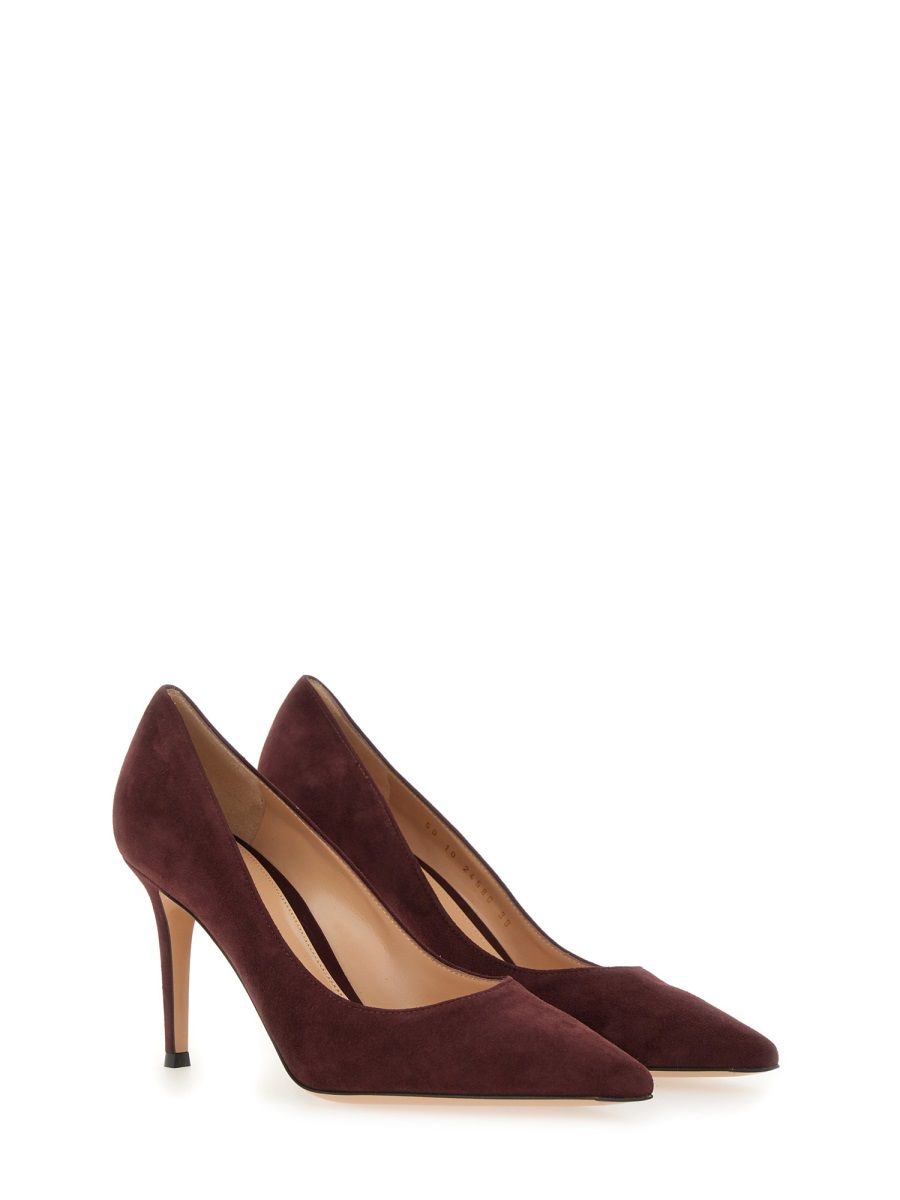GIANVITO ROSSI Velvety Suede Royale Pumps for Women