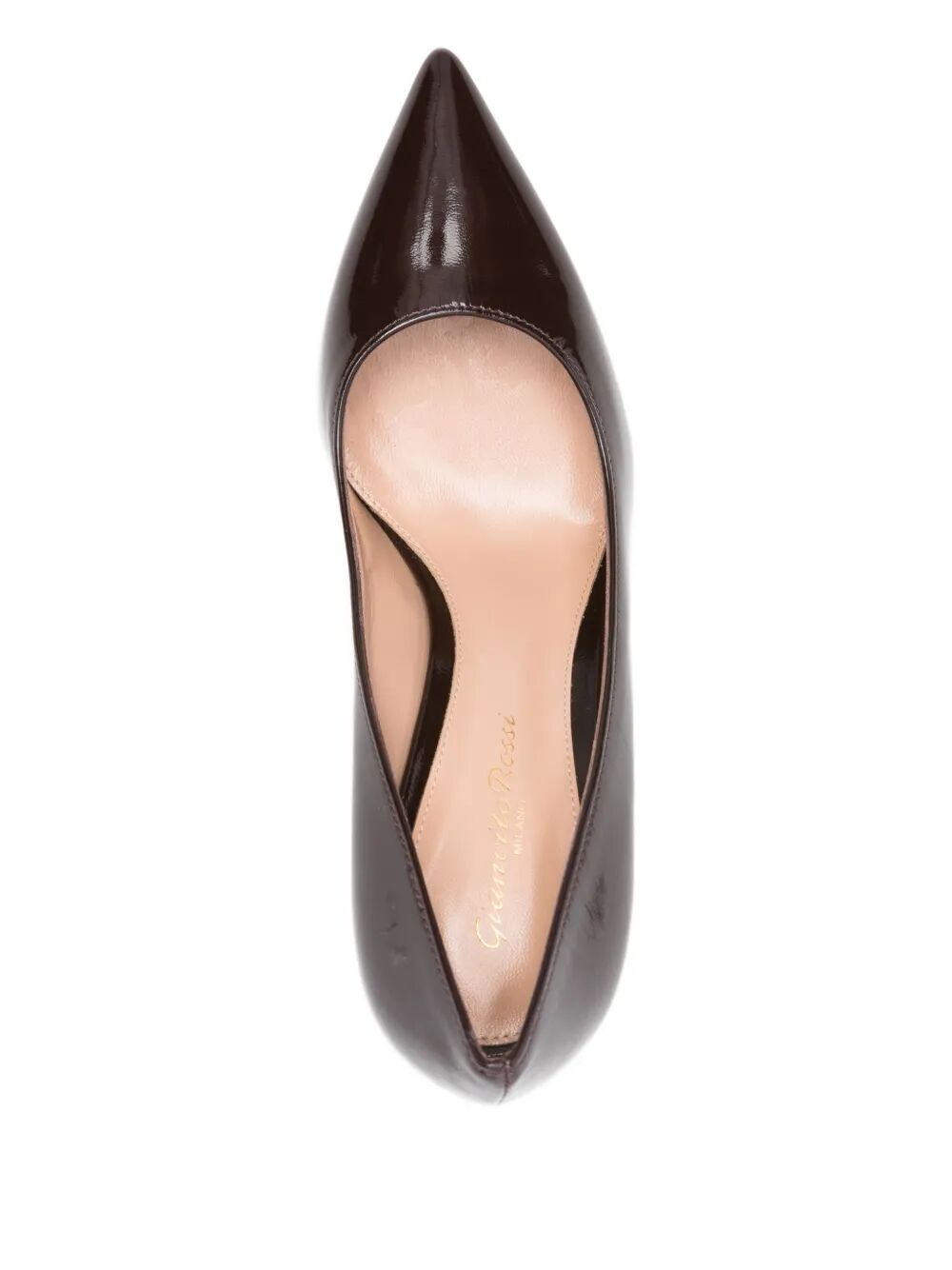 GIANVITO ROSSI Glossy Nappa Leather Pumps