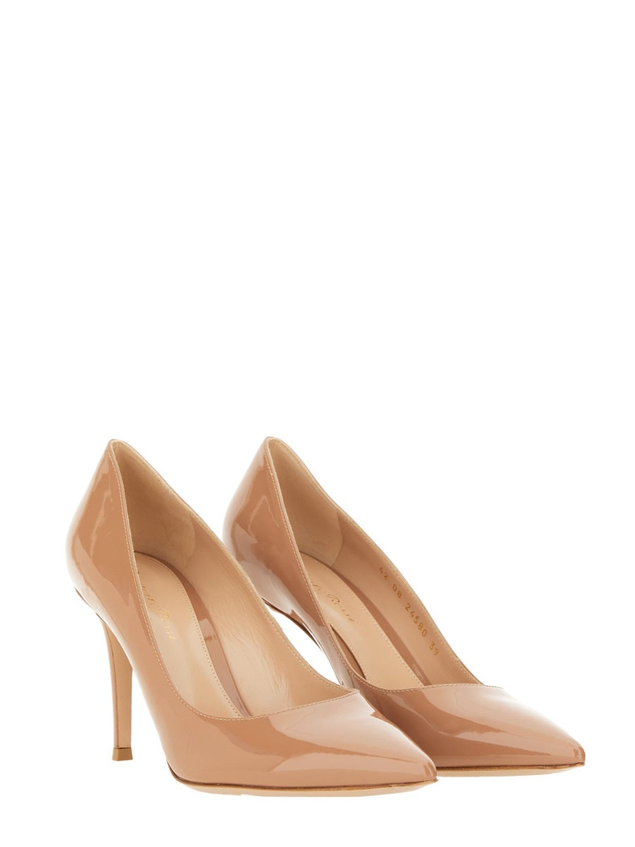 GIANVITO ROSSI Elegant Décolleté Pumps 85