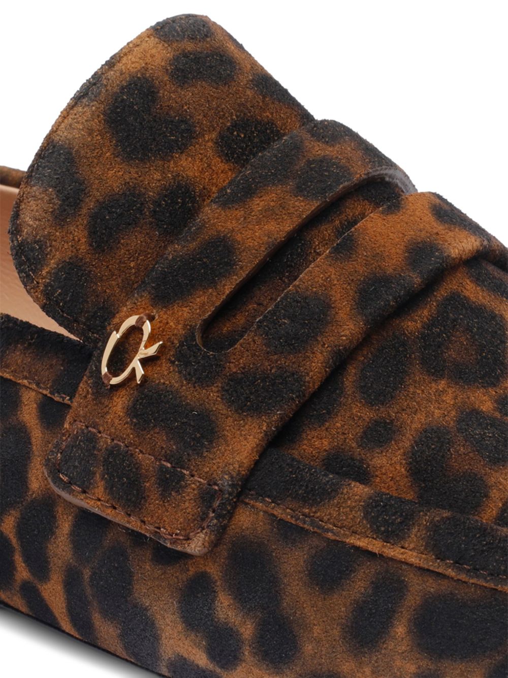 GIANVITO ROSSI Giorgia Suede Loafers for Women