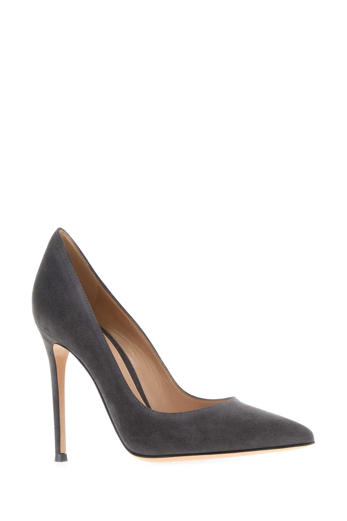 GIANVITO ROSSI Elegant Suede Pumps for Women - Classic 105 Design