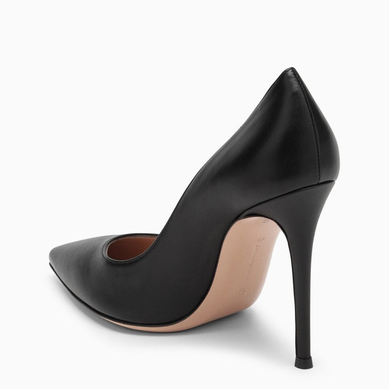 GIANVITO ROSSI Elegant Pointed Toe High Heel Pumps
