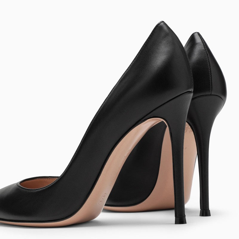 GIANVITO ROSSI Elegant Pointed Toe High Heel Pumps