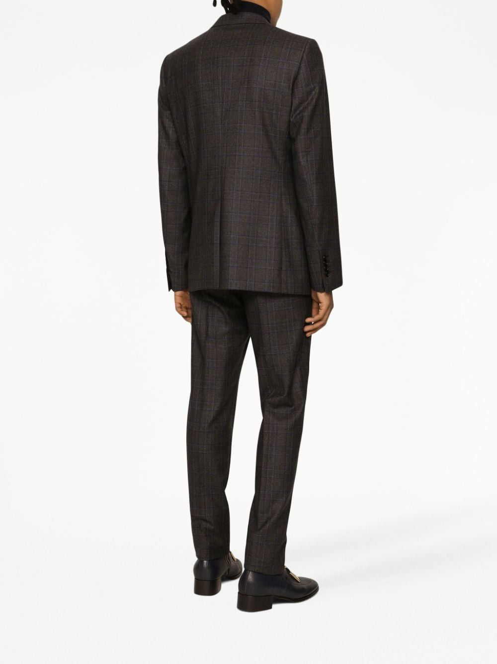 DOLCE & GABBANA Prince of Wales Check Pattern Blazer for Men