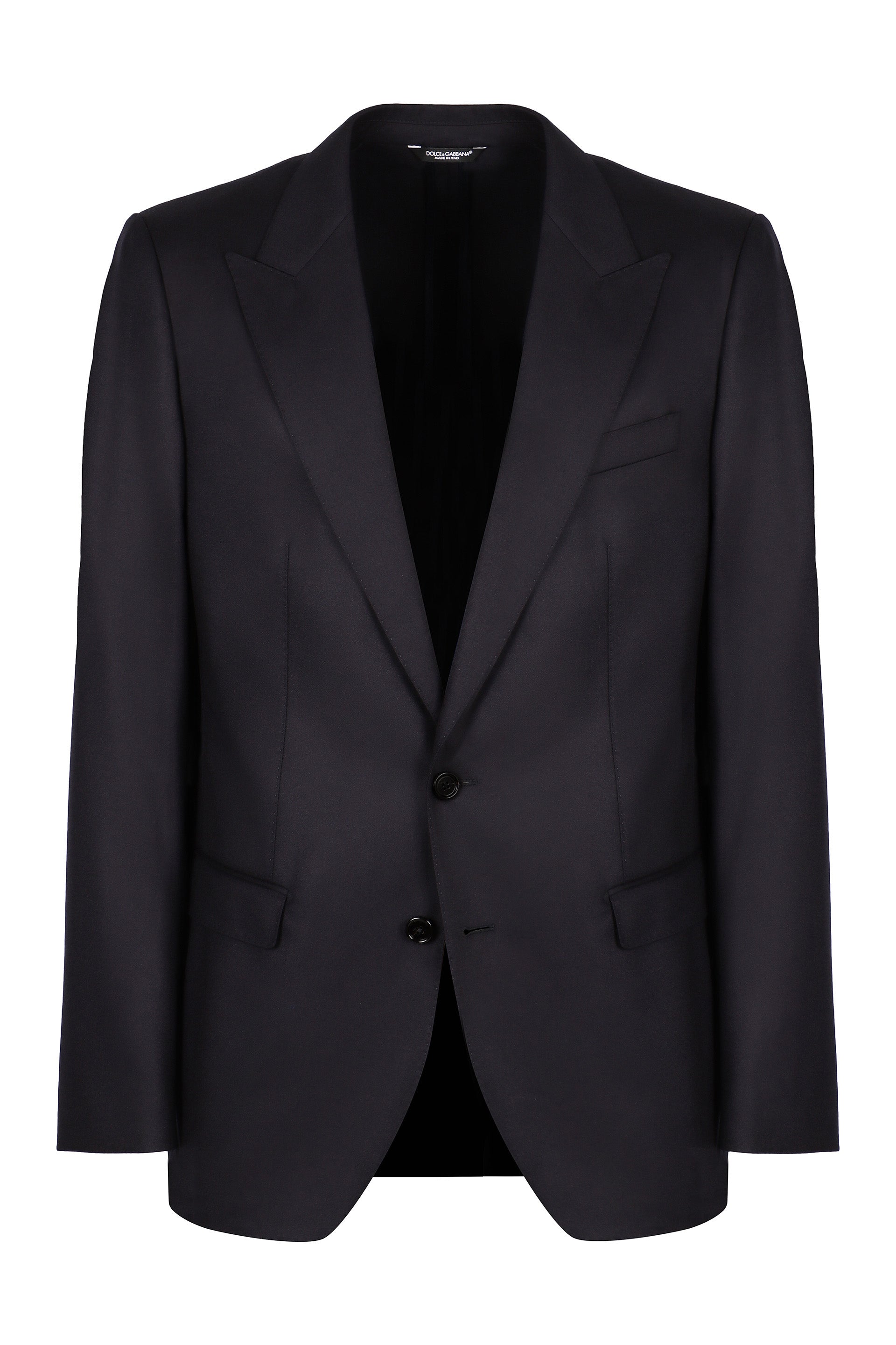 DOLCE & GABBANA Wool Single Breasted Jacket - Men’s Outerwear