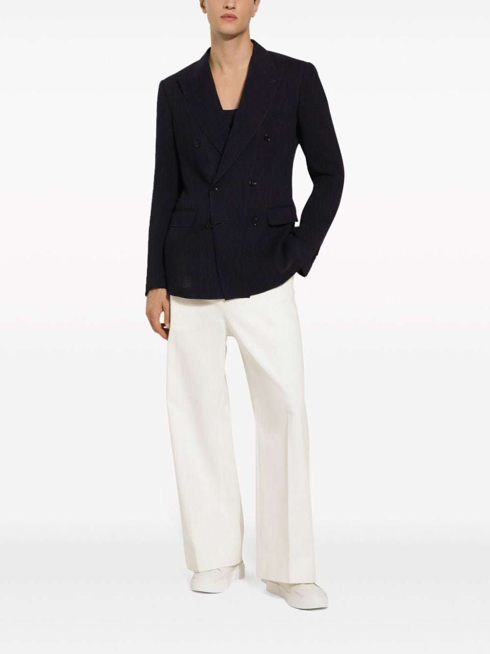 DOLCE & GABBANA Double-Breasted Jacket Size 50