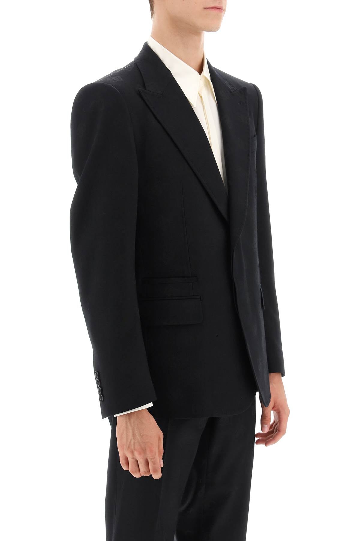 DOLCE & GABBANA Men's Virgin Wool Blend Single-Breast Jacket