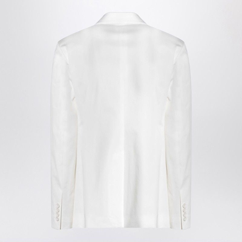 DOLCE & GABBANA Single-Breasted Cotton Jacket - Men’s Fashion Essential