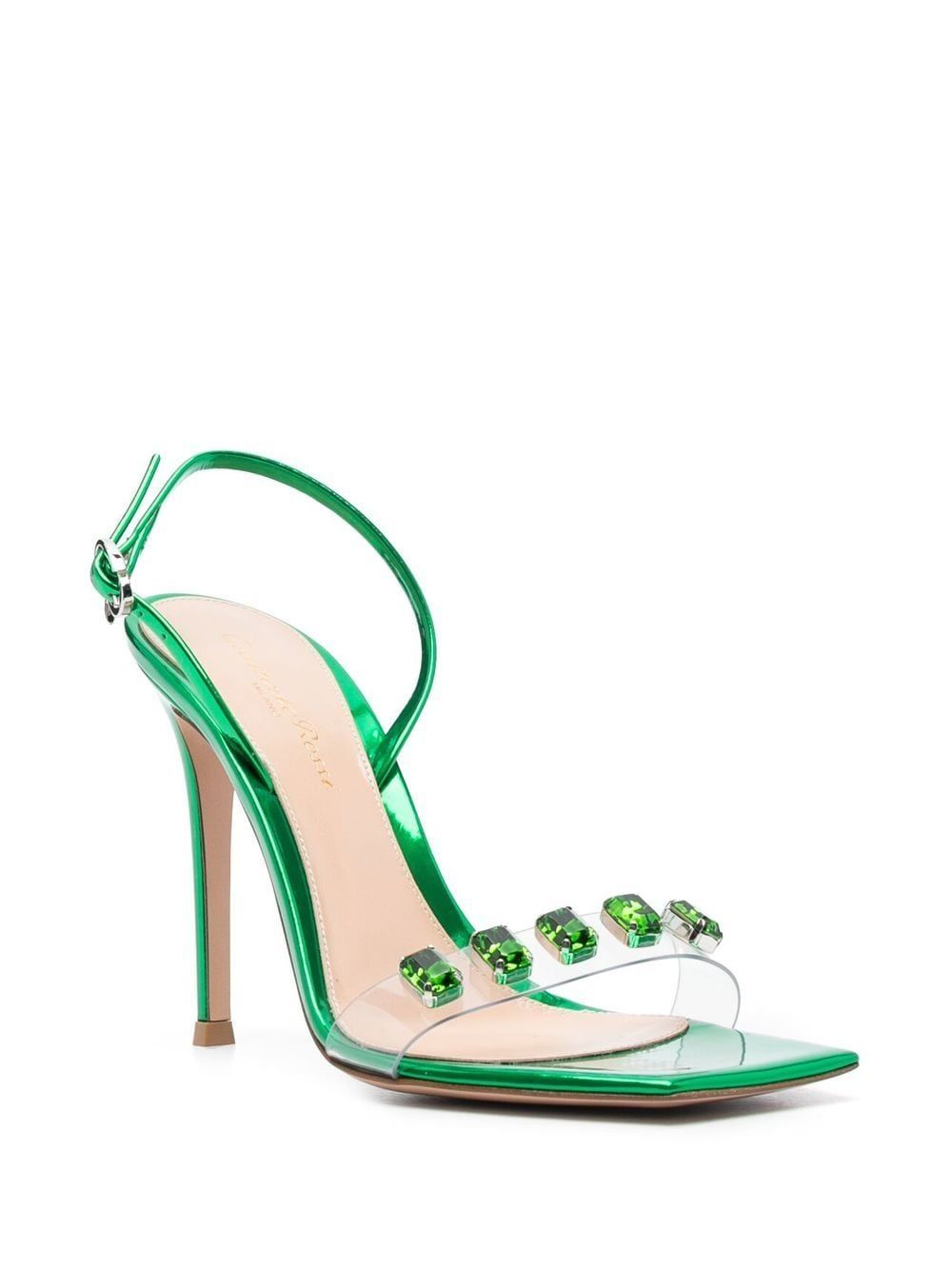 GIANVITO ROSSI Ribbon Candy Mini Sandals for Women