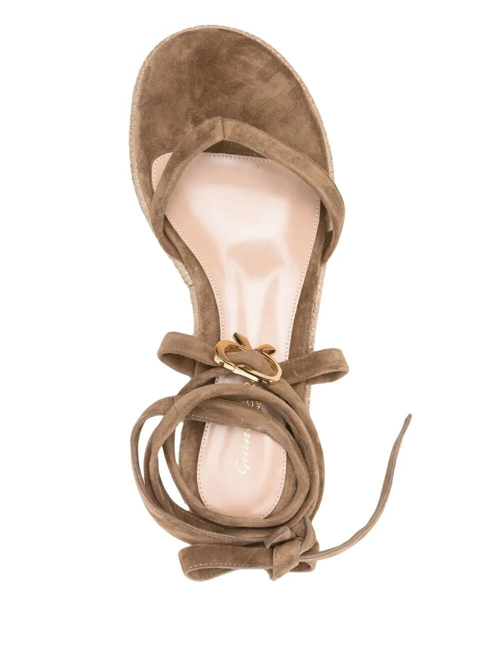 GIANVITO ROSSI Suede Flat Sandal for Women