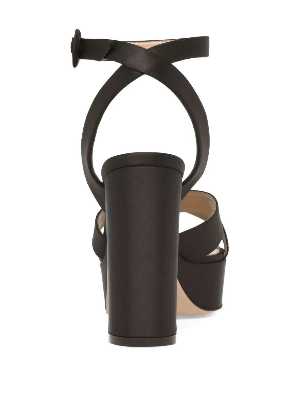 GIANVITO ROSSI Crepe Satin Sandals