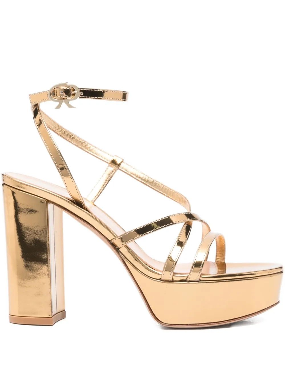 GIANVITO ROSSI Elegant Women’s Metal Detail Sandals