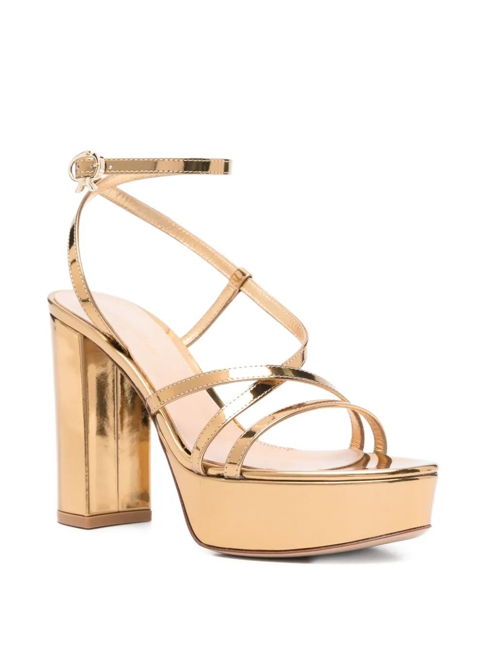 GIANVITO ROSSI Elegant Women’s Metal Detail Sandals
