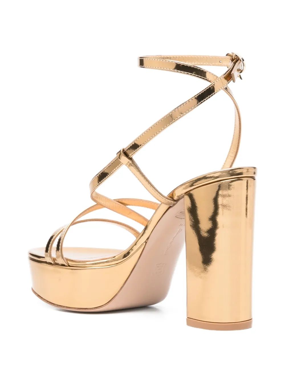 GIANVITO ROSSI Elegant Women’s Metal Detail Sandals