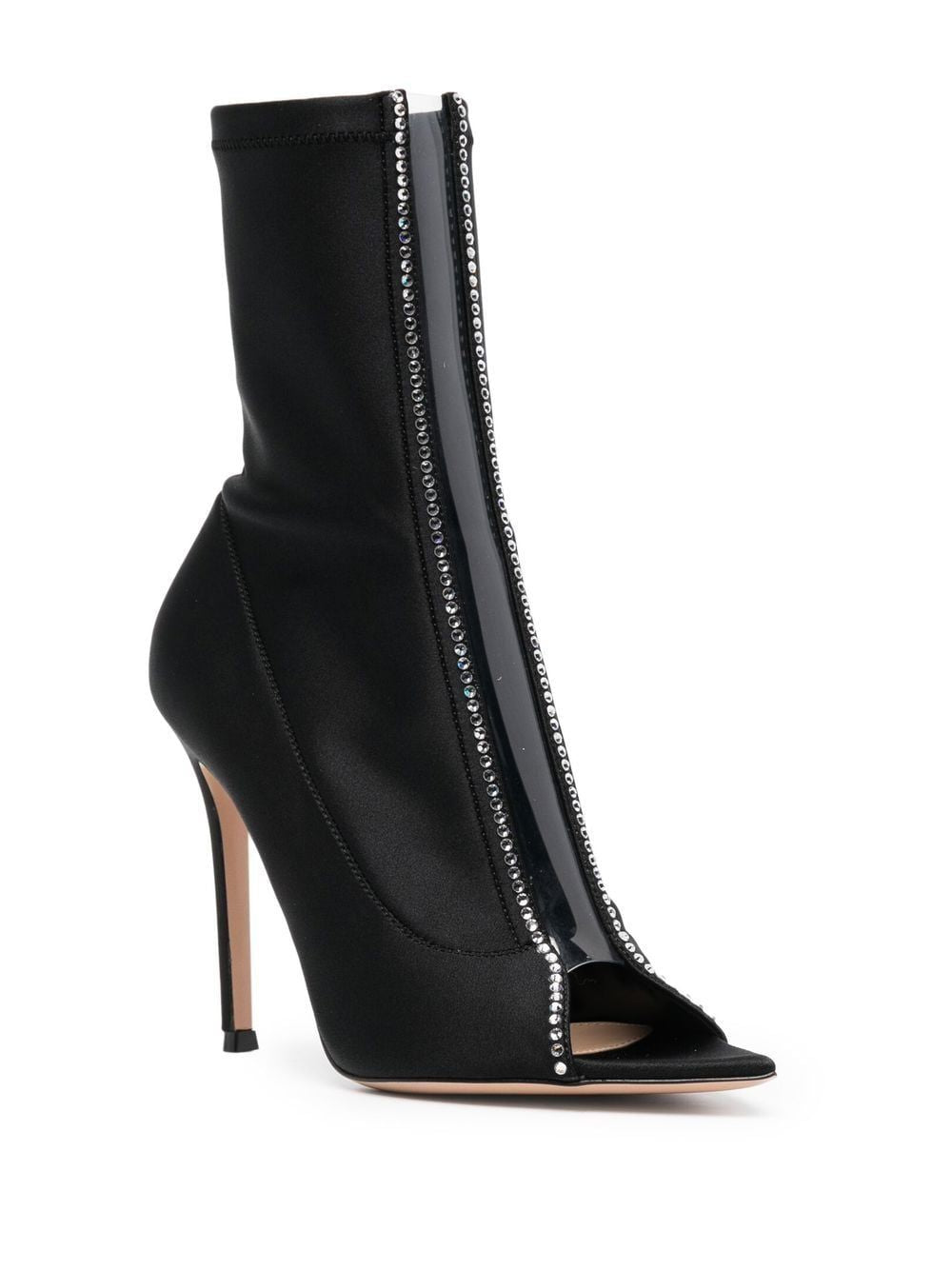 GIANVITO ROSSI Crystal Embellished Hiroko Boots for Women
