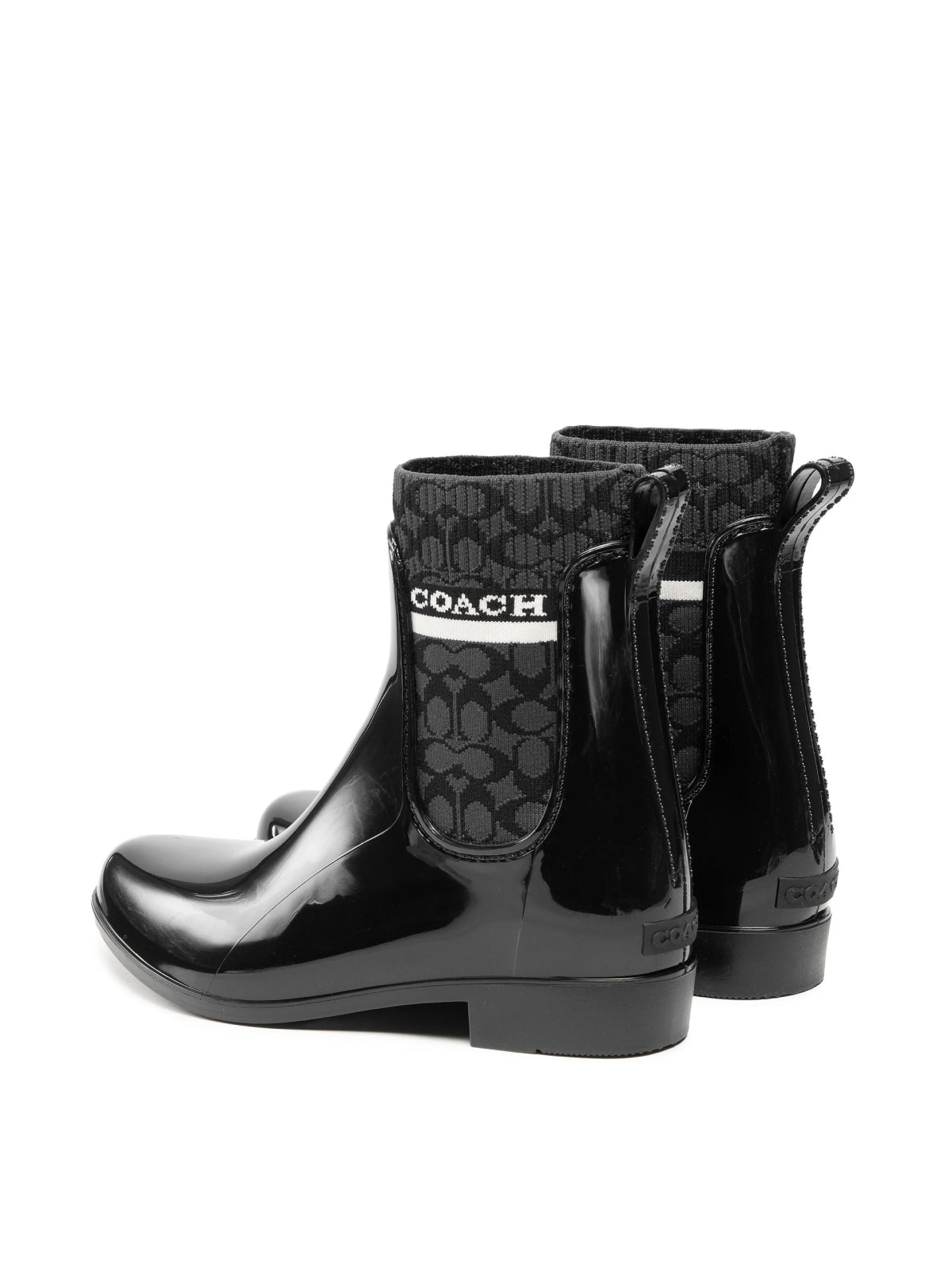 COACH Elegantly Designed Wellington Rubber Boots for Women