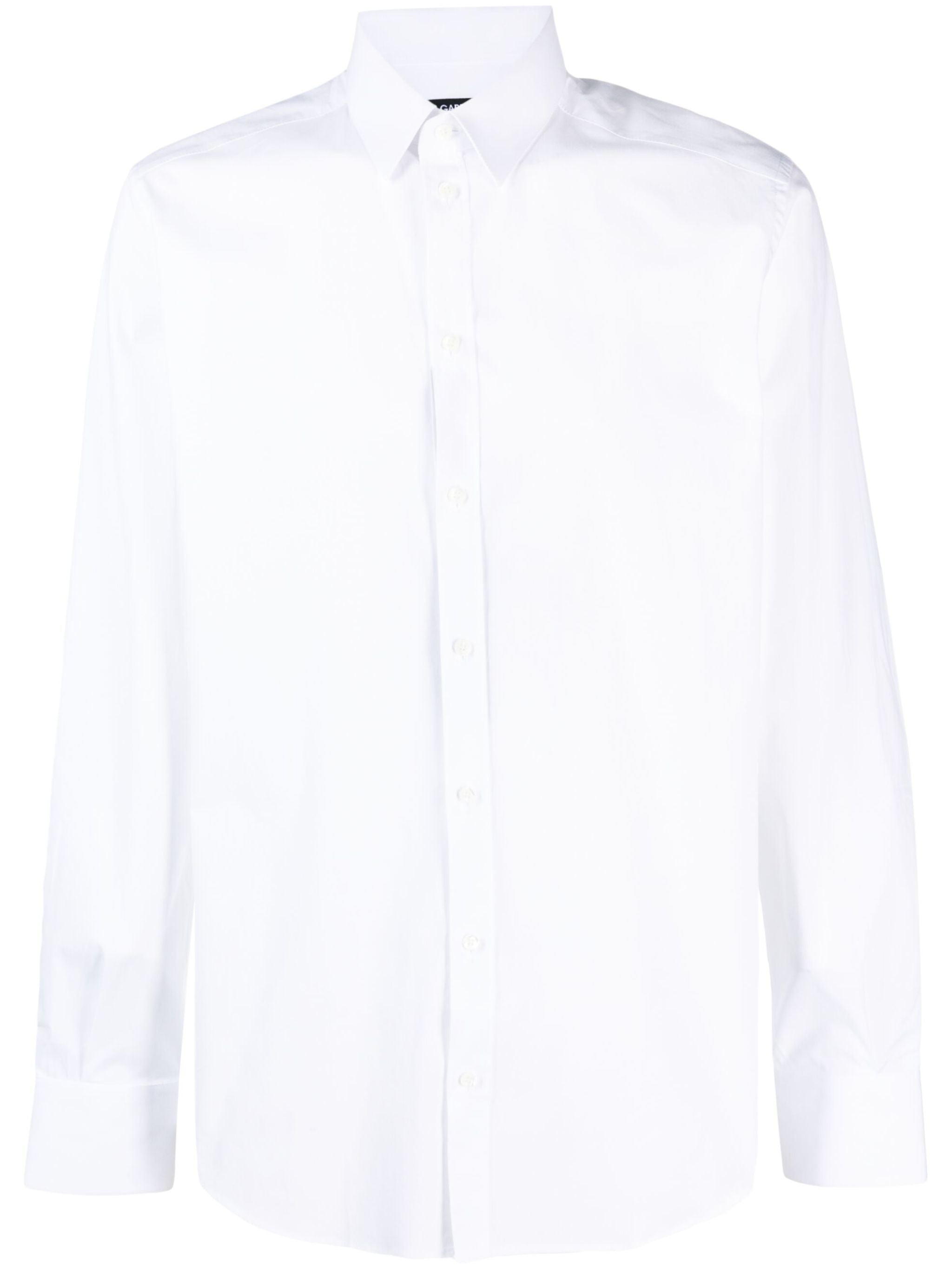 DOLCE & GABBANA Men's Stretch Poplin Shirt