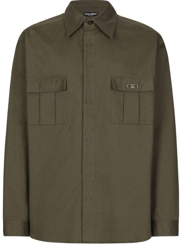 DOLCE & GABBANA Stylish Cotton Blend Shirt for Men