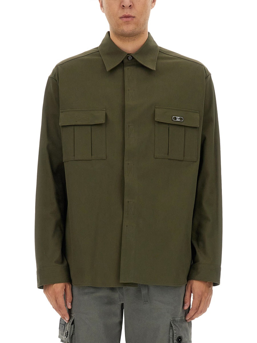 DOLCE & GABBANA Modern Pocket Shirt - Size 41