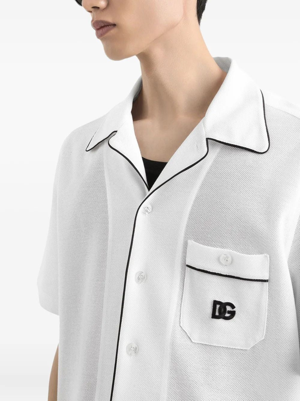 DOLCE & GABBANA Contemporary Men's Mini Shirt for FW25