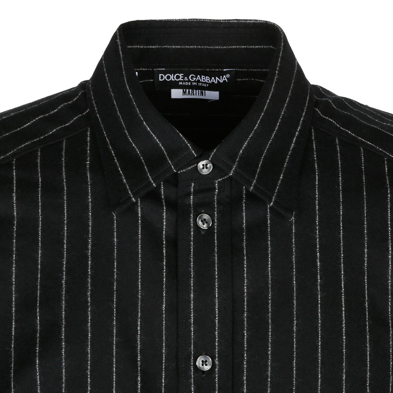 DOLCE & GABBANA Classic Virgin Wool Shirt for Men