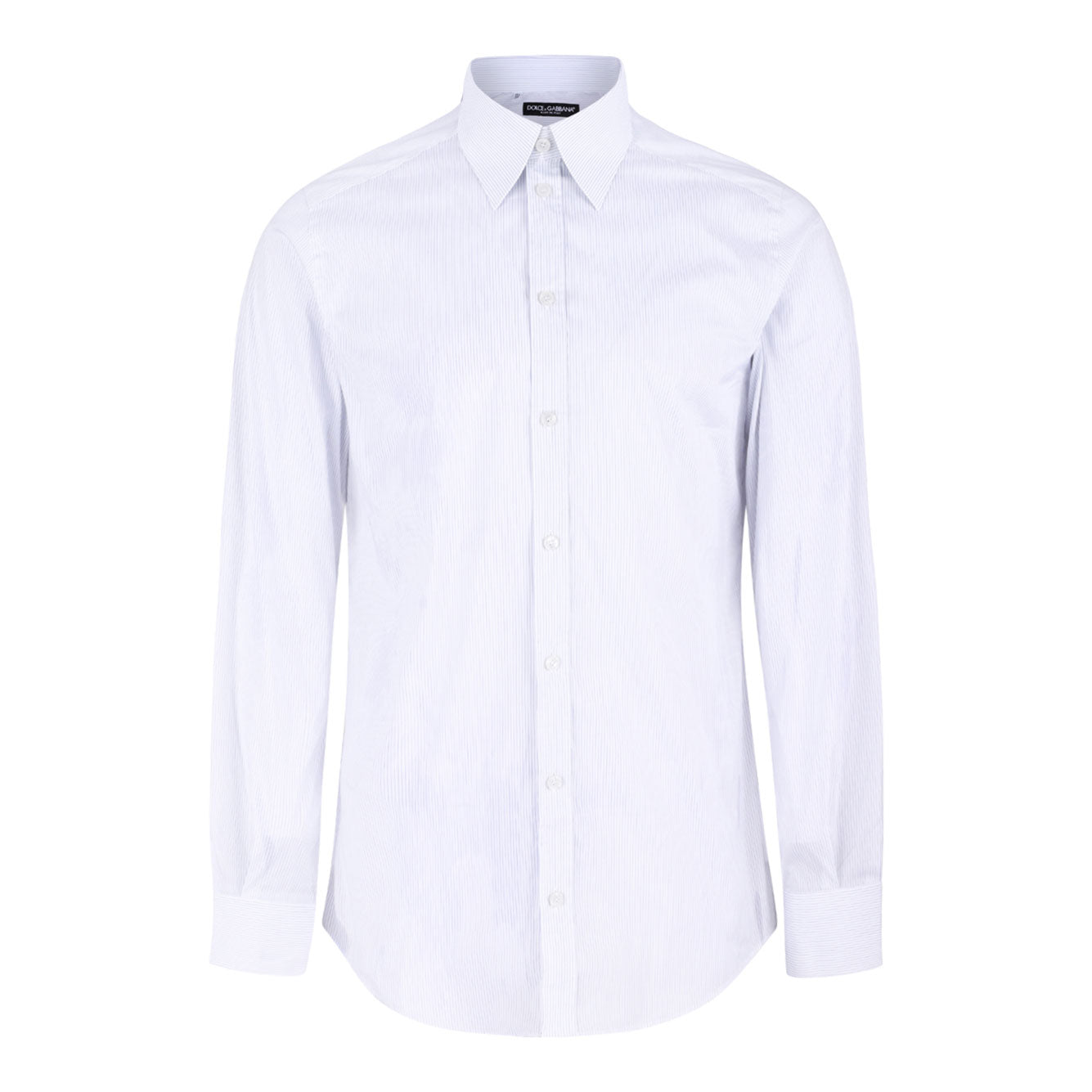 DOLCE & GABBANA Casual Striped Cotton Shirt for Men