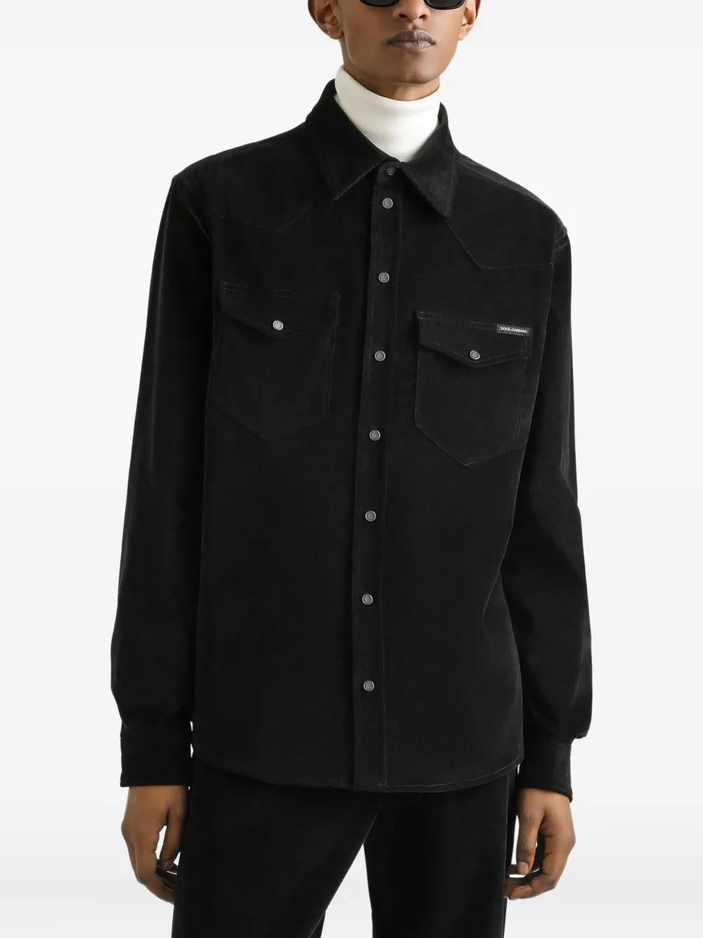 DOLCE & GABBANA Classic Corduroy Shirt