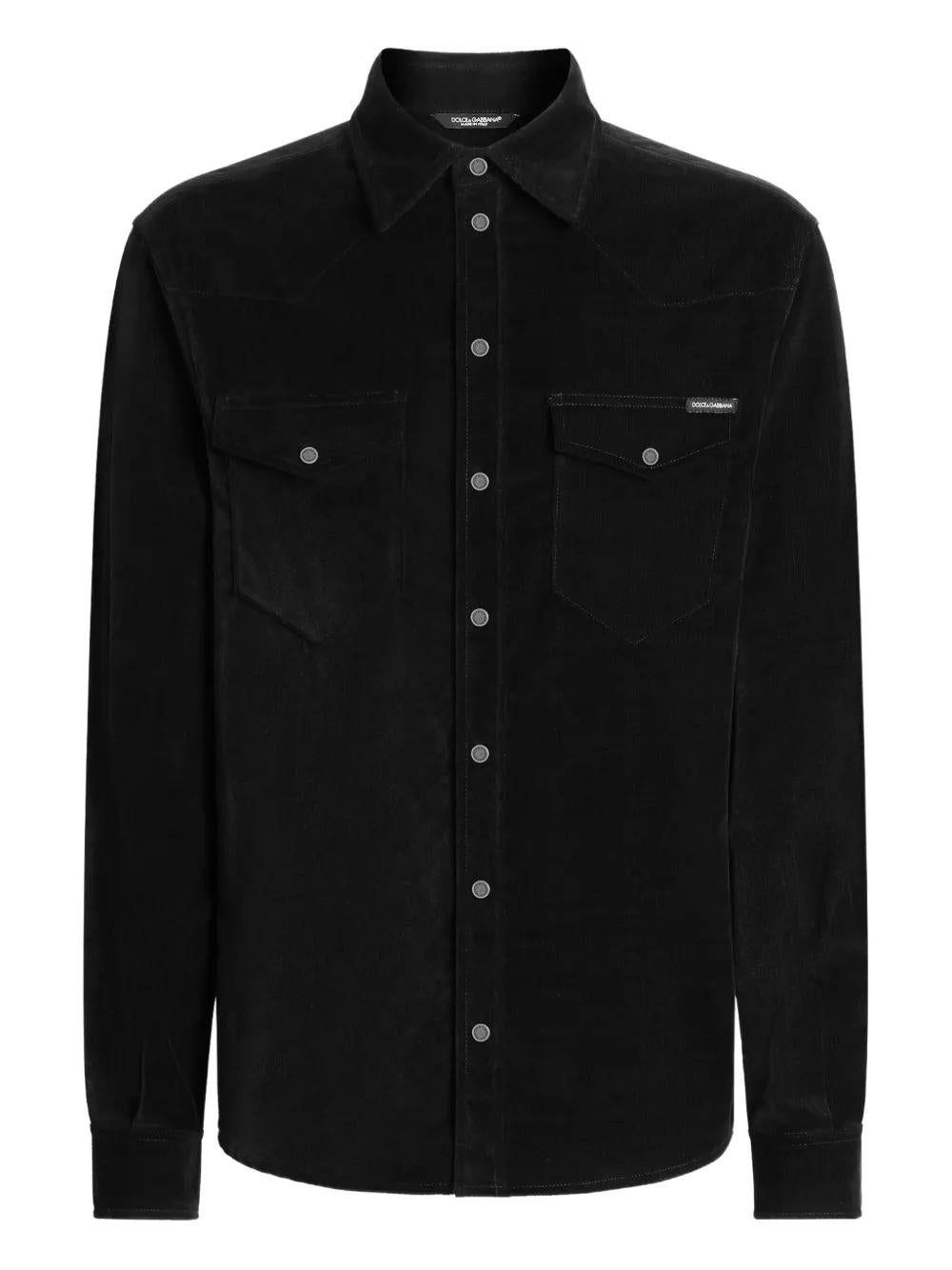 DOLCE & GABBANA Classic Corduroy Shirt