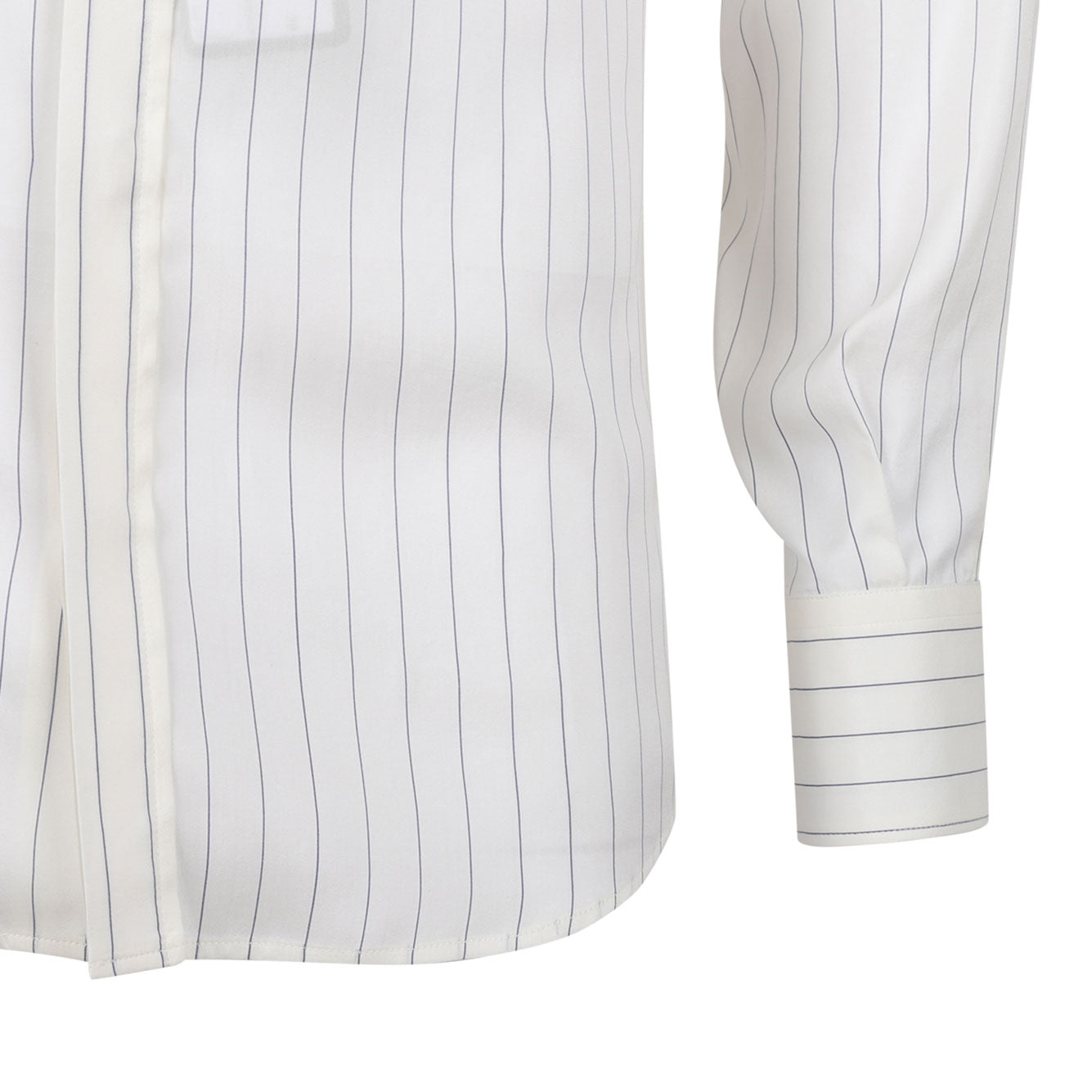 DOLCE & GABBANA Silk Striped Shirt for Men - Classic Fit