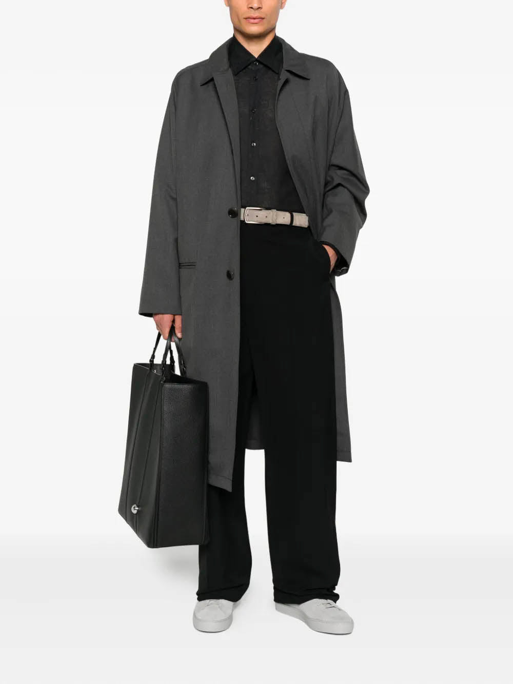 DOLCE & GABBANA Men's Martini Linen Shirt (Size 40)