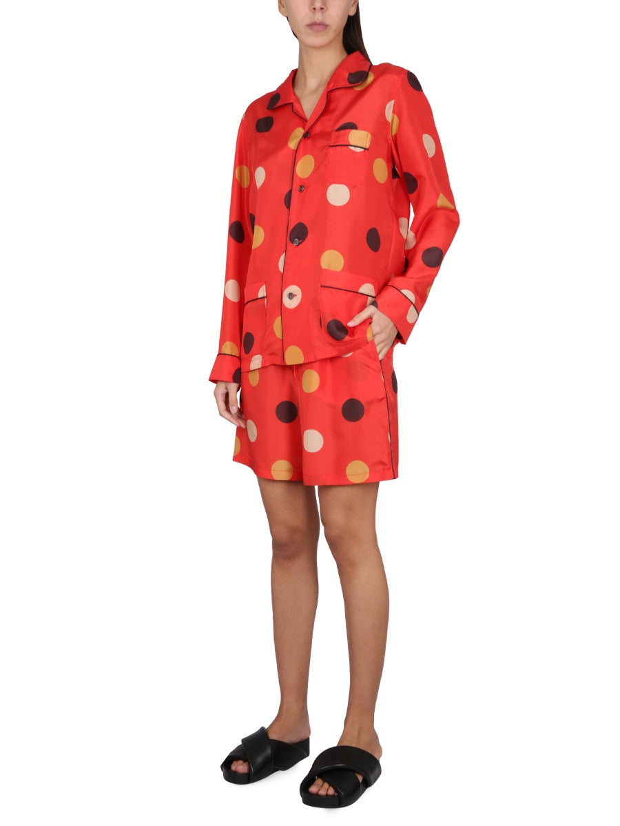 ASPESI Round Neck Button Closure Shirt for Women