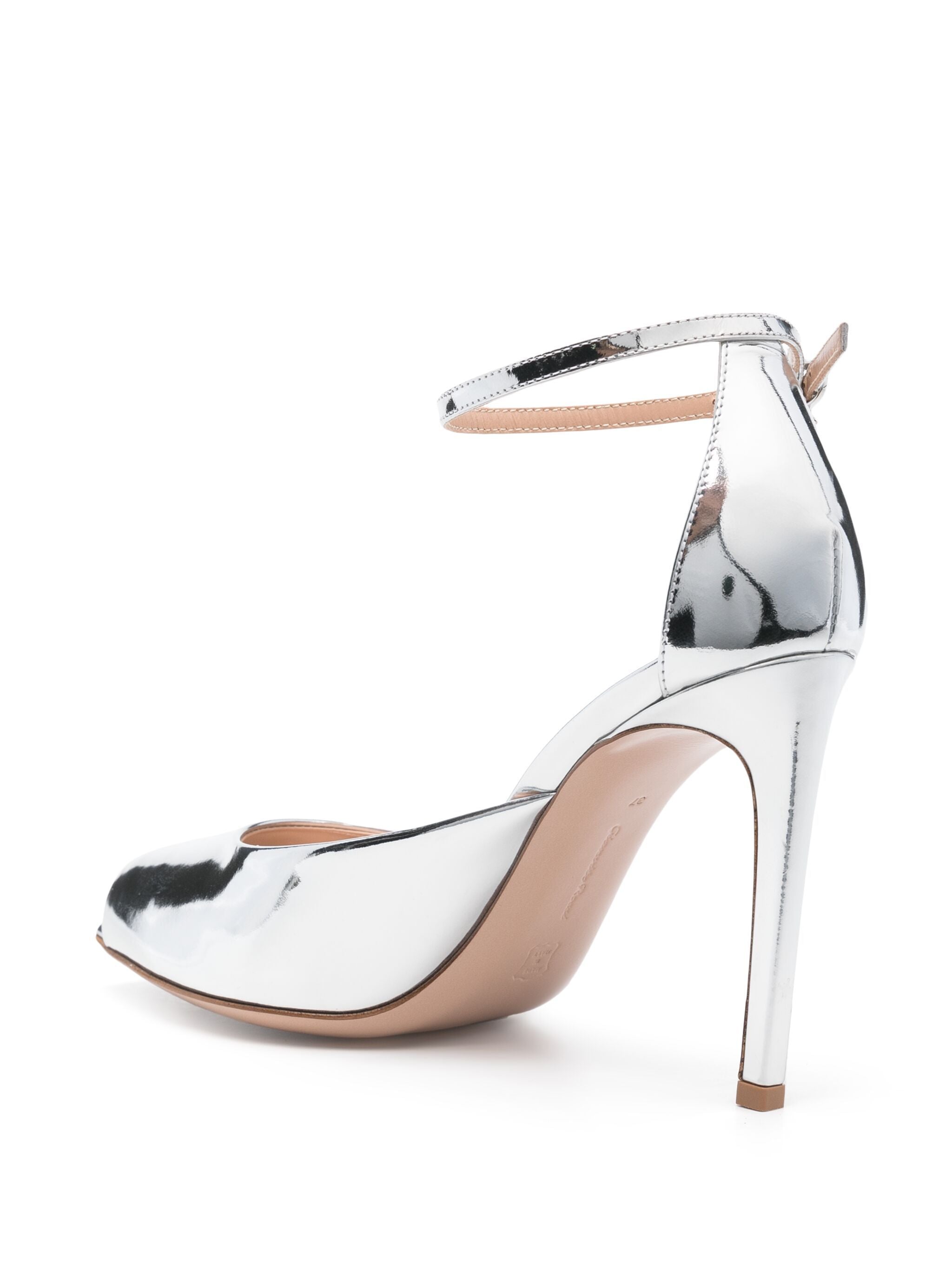 GIANVITO ROSSI Metallic Thel Sandal