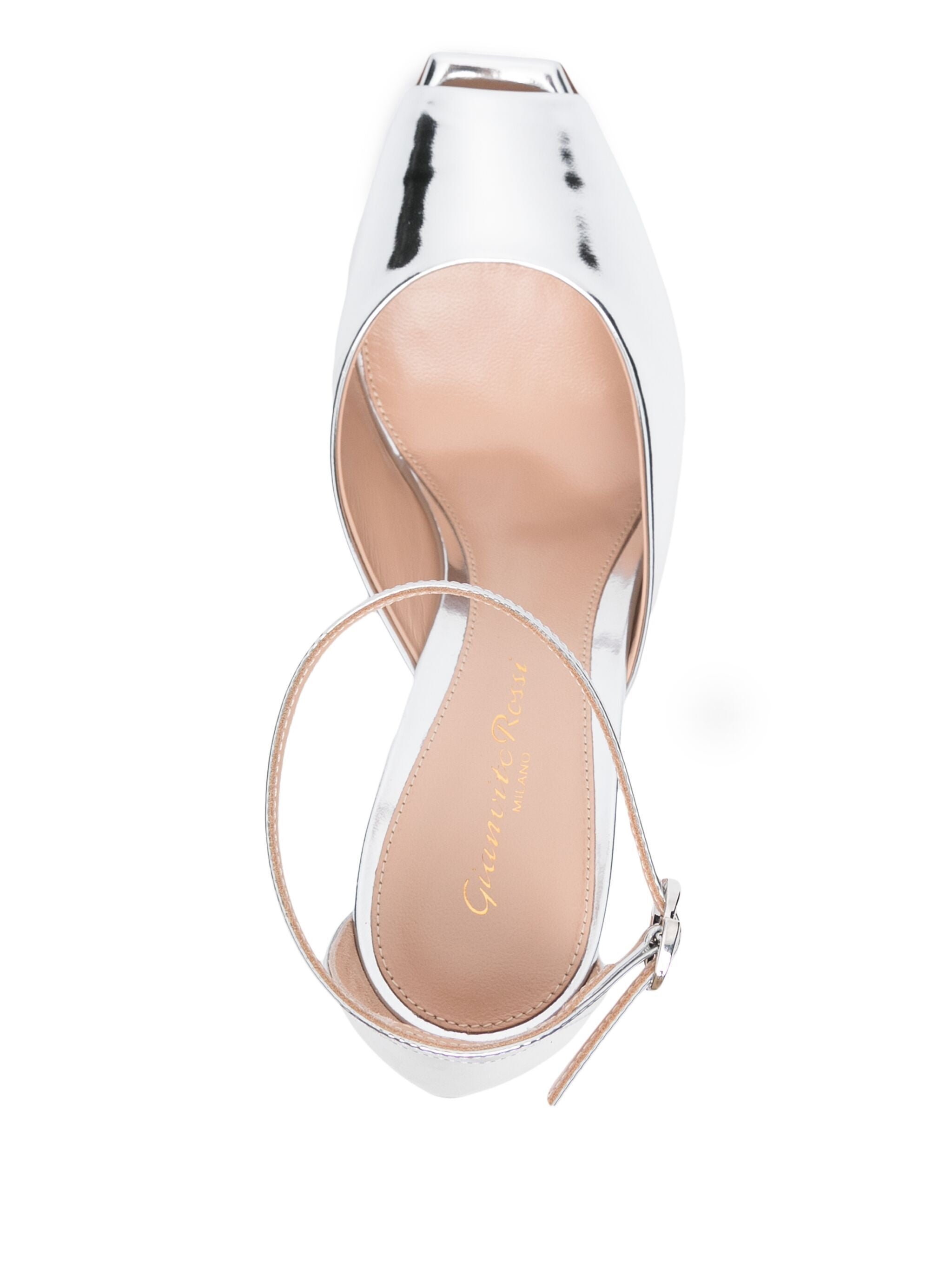 GIANVITO ROSSI Metallic Thel Sandal