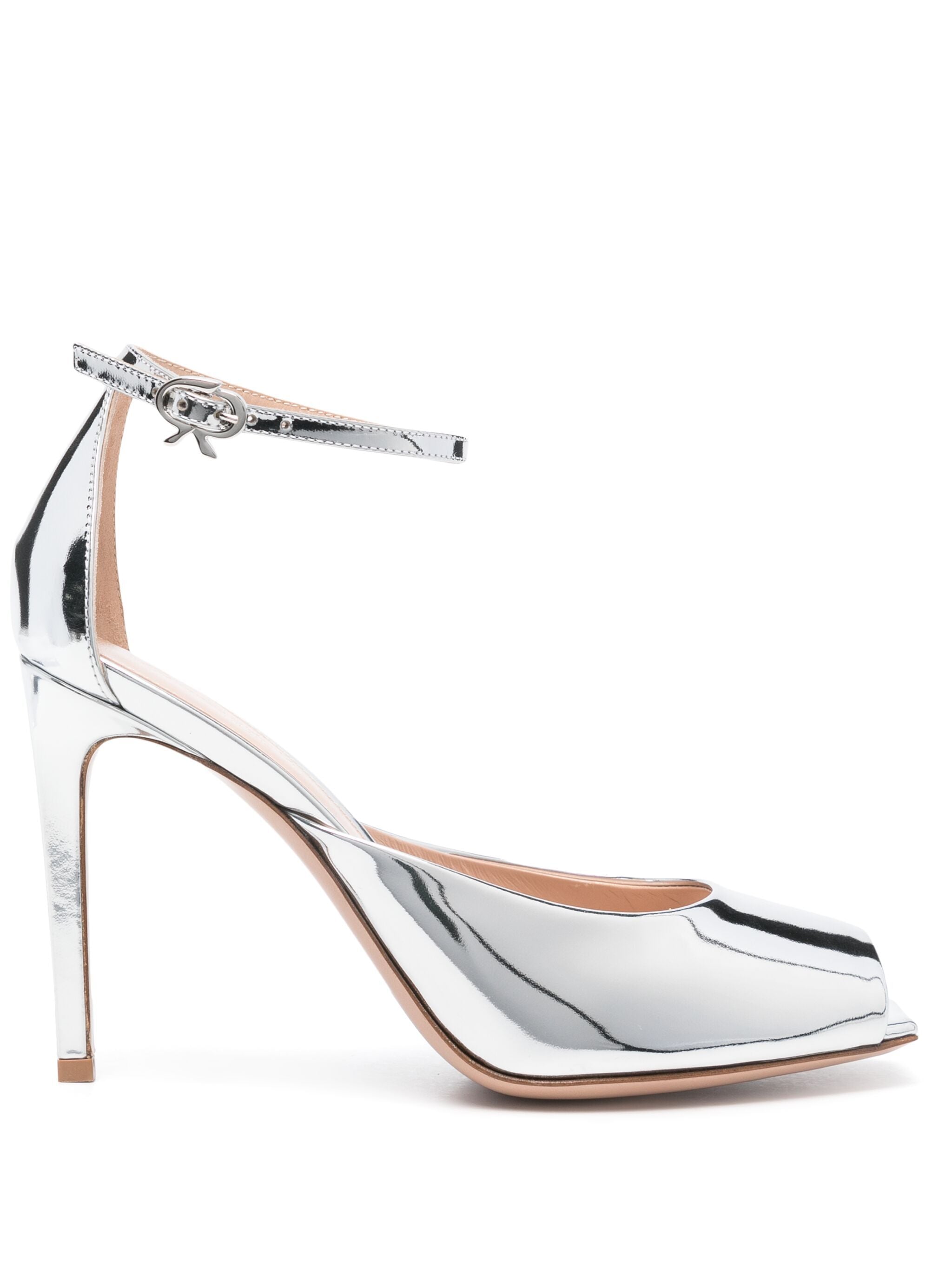 GIANVITO ROSSI Metallic Thel Sandal