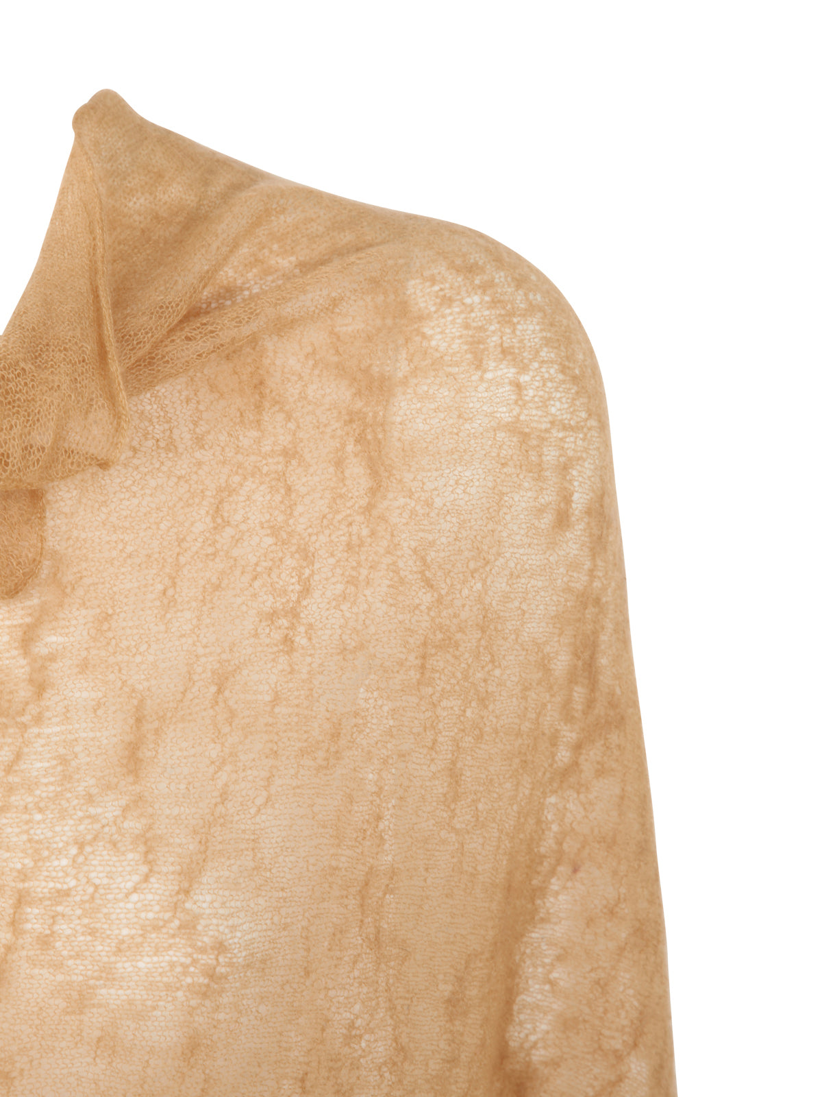 MIRROR IN THE SKY Mini Semi Felted Poncho for Women