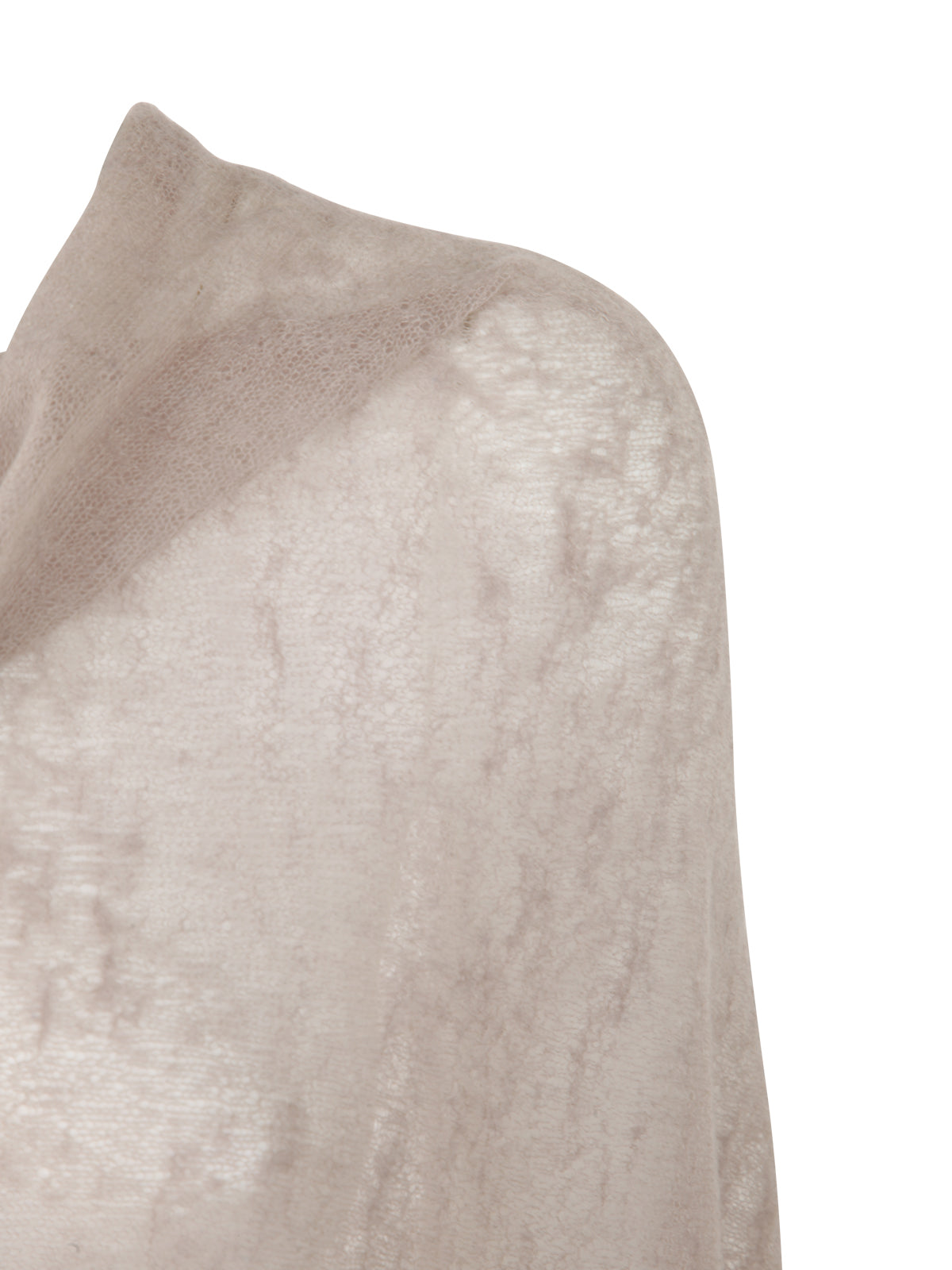 MIRROR IN THE SKY Sky Reflection Semi Felted Poncho