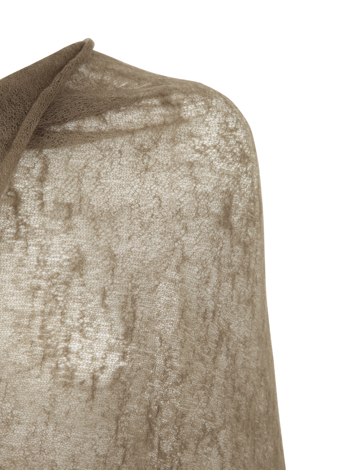 MIRROR IN THE SKY Semi Felted Poncho for Women