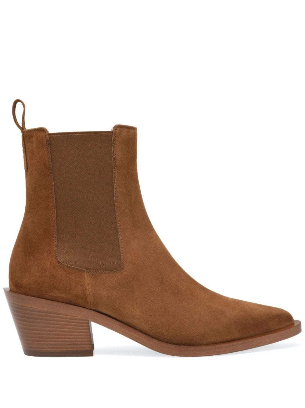 GIANVITO ROSSI Chic Suede Ankle Boots for Women