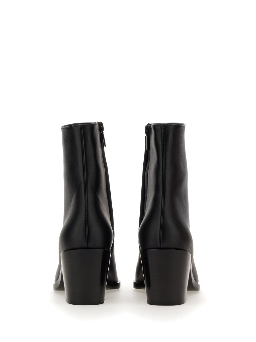 GIANVITO ROSSI Leather Ankle Boots for Women